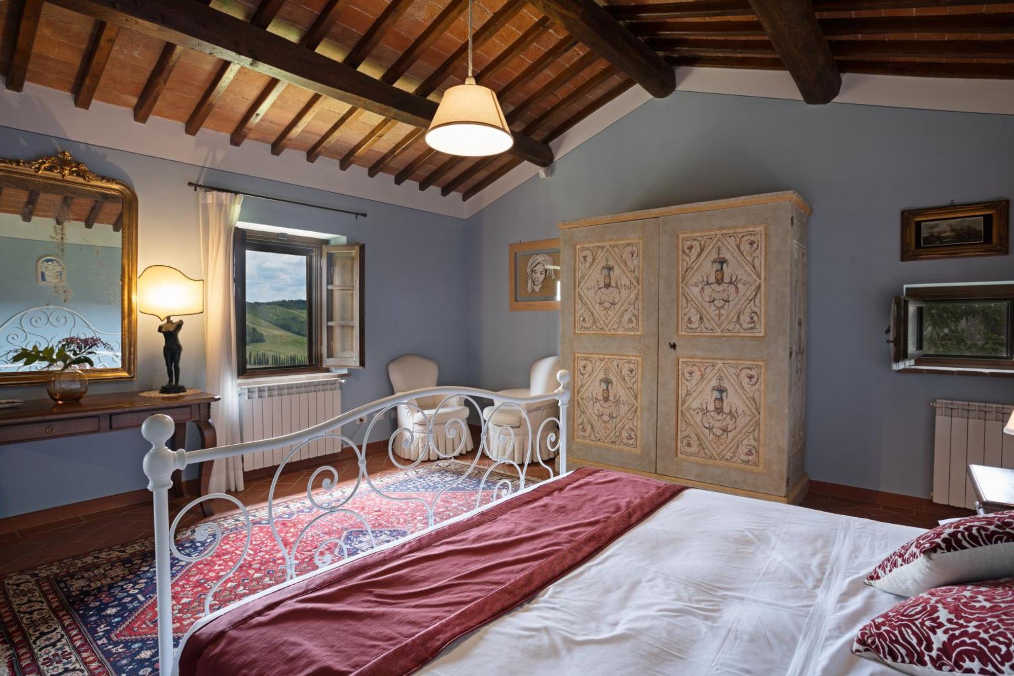 Agriturismo Castello Di Montauto San Gimignano Bagian luar foto