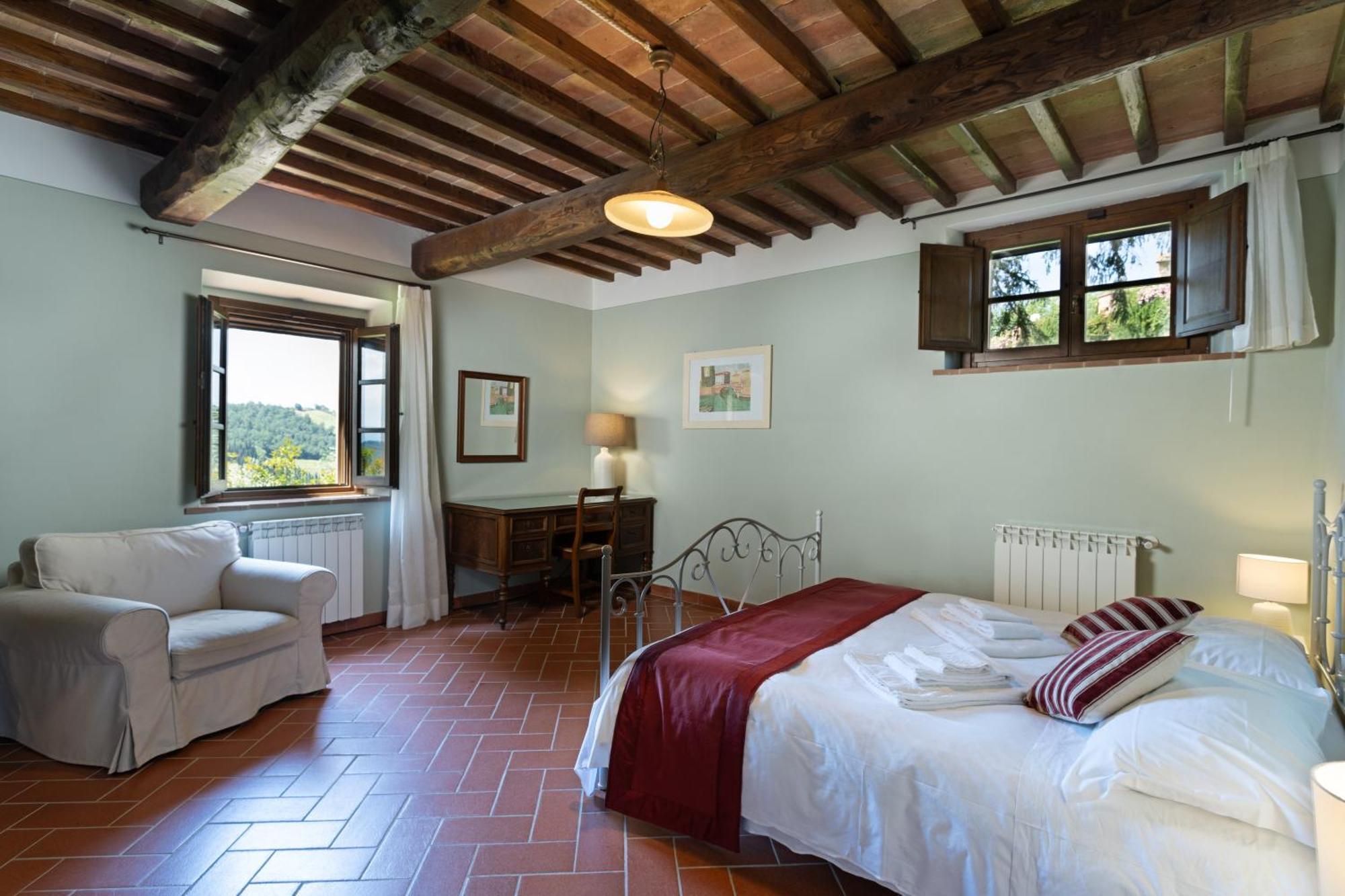Agriturismo Castello Di Montauto San Gimignano Bagian luar foto